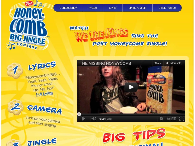 Post Big Jingle Contest!