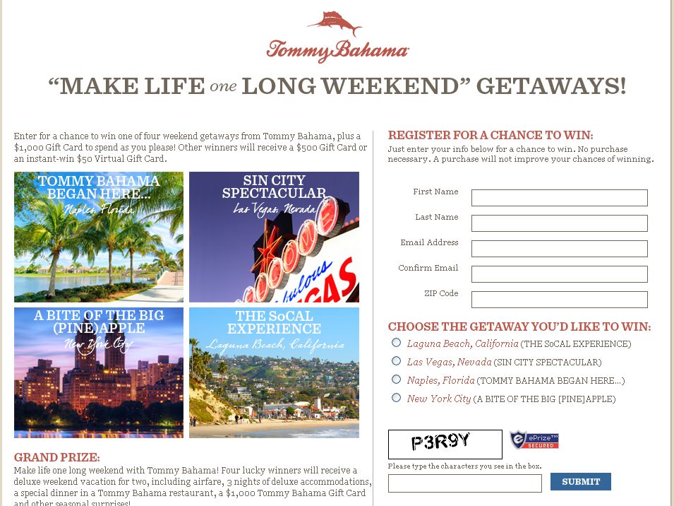 tommy bahama make life one long weekend