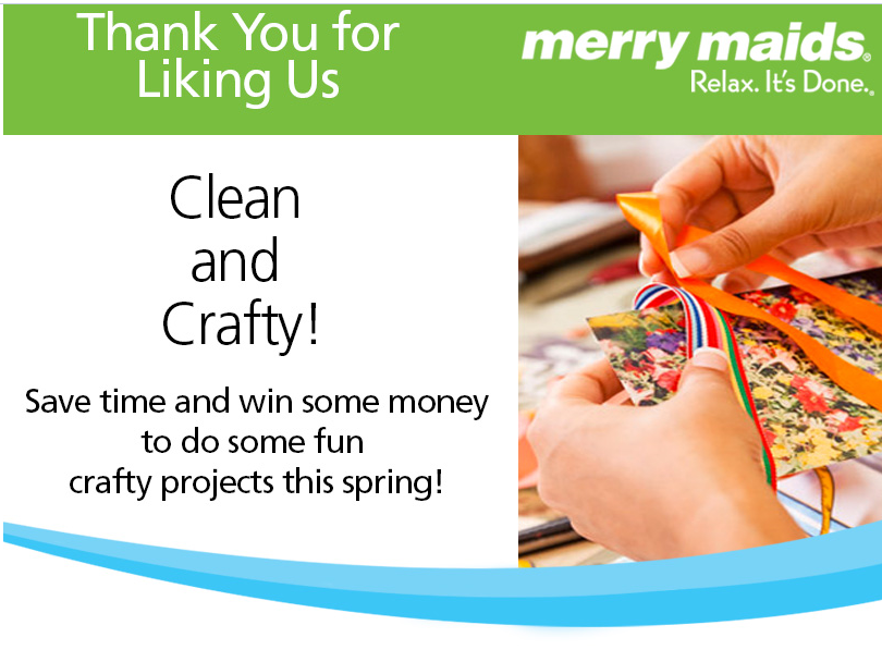 Merry Maids Clean and Crafty Sweepstakes