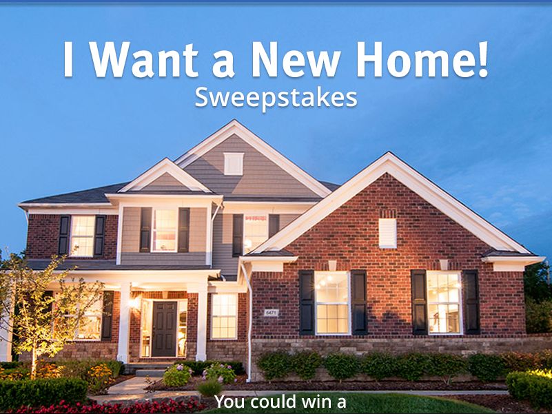 Zillow Pulte Homes I Want A New Home Sweepstakes