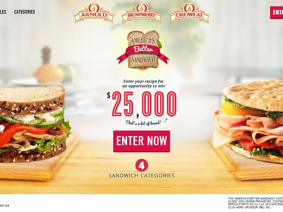 The “America’s Better Sandwich” Contest
