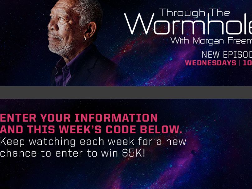 The Science Channel Through the Wormhole Watch N' Win 5k Giveaway