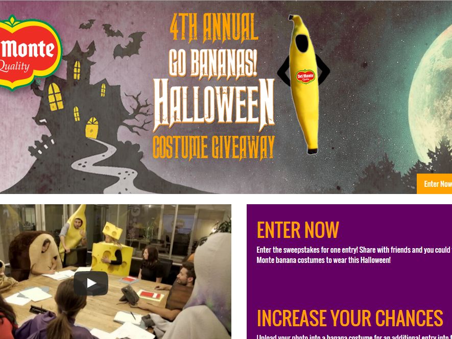 Del Monte Halloween Contest