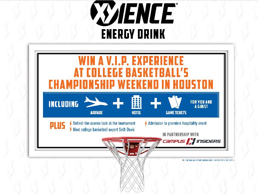 XYIENCE’S College Basketball Experience Sweepstakes