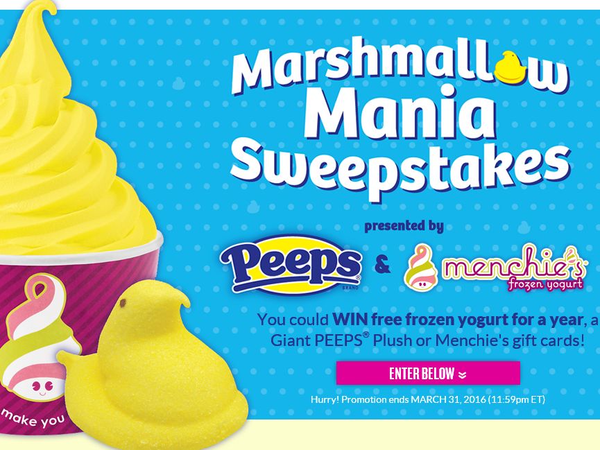 PEEPS Marshmallow Mania Sweepstakes
