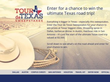 Hotels Choice Privileges Tour De Texas Sweepstakes Choice Hotels Privileges Tour De Texas Sweepstakes