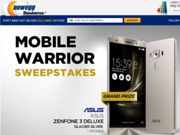 Newegg Mobile Warrior Sweepstakes