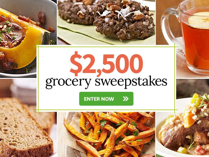 Better Homes & Garden 2,500 Grocery Sweepstakes