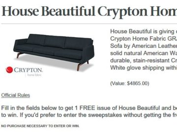 Beautiful Home Sweepstakes beautiful crypton home fabric sweepstakes Beautiful Home Sweepstakes beautiful crypton home fabric sweepstakes