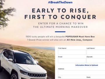 Jeep Comp Must Have Breakthedawn Sweepstakes