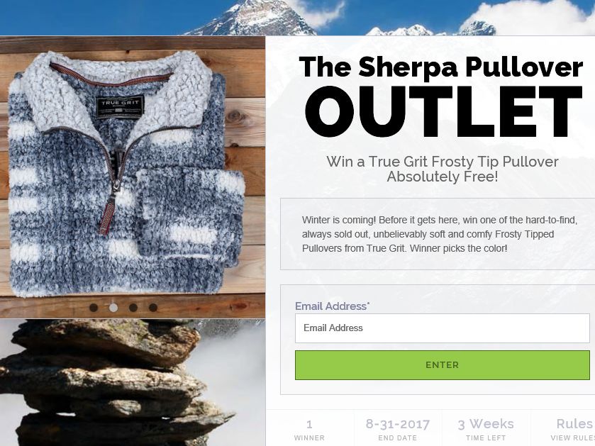 the sherpa pullover outlet