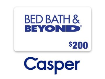 ellen casper mattress and a bed bath & beyond gift card! sweepstakes ellen casper mattress and
