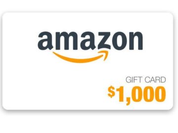 Win A 1 000 Amazon Gift Card