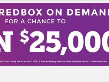 Redbox Watch & Win Sweepstakes