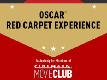 Cinemark Red Carpet Experience Sweepstakes
