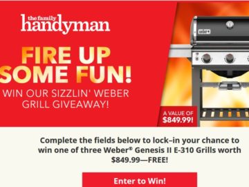 Win a Weber-Genesis-II-E-310 grill