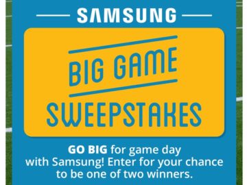 Samsung Big Game Sweepstakes