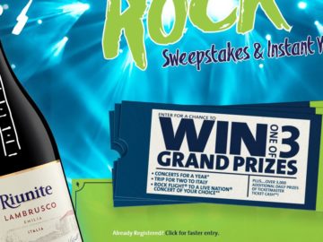 Riunite - This is R Moment To Rock Sweepstakes & Instant Win