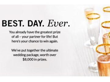 Pottery Barn "The Best Day Ever" Sweepstakes