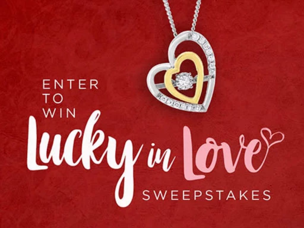 Andrews Jewelers Win a Diamond Heart TwoTone Necklace!