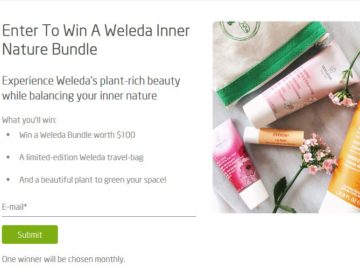 Weleda Inner Nature Bundle Sweepstakes