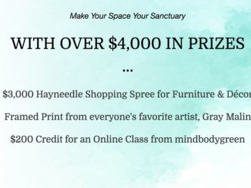 PureWow 2018 Home Makeover Sweepstakes