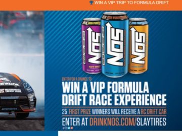 NOS Energy Drink Chance to Win a VIP Trip to Formula Drift Sweepstakes