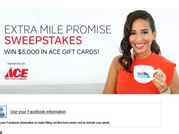 Win $5,000 in Ace Hardware Gift Cards