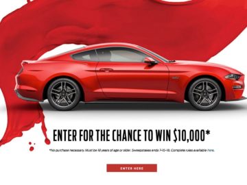 Ford Mustang Unique and United Sweepstakes