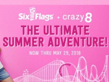 Crazy 8’s Six Flags Sweepstakes