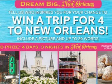 Dream Big, New Orleans Sweepstakes