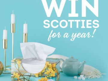 Win a Case of Scotties Facial Tissues