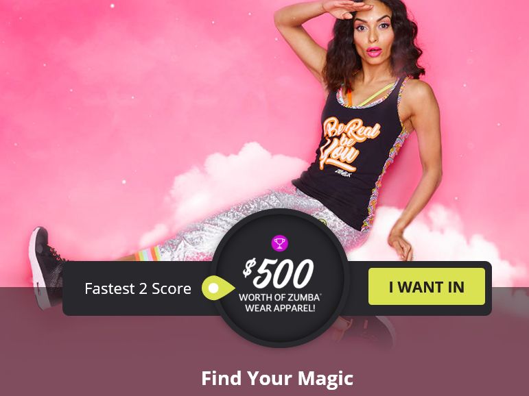 Win a 500 Zumba Wear Gift Card