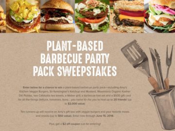 Amy's National Veggie Burger Sweepstakes