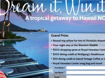 Sky Delta Dream It Win It Hawaii Sweepstakes