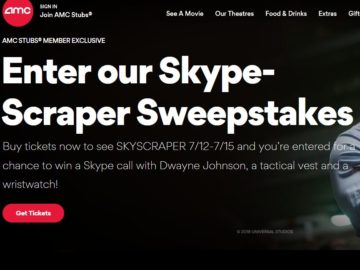 Skyscraper AMC Sweepstakes