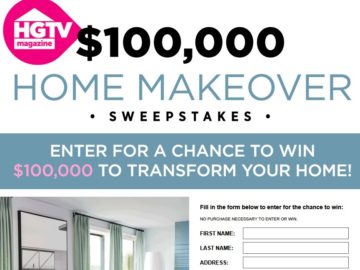 HGTV Dream Big Sweepstakes