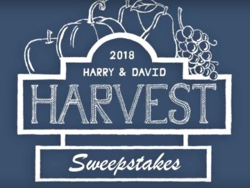 Harry & David 2018 Harvest Sweepstakes