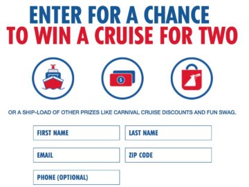 Carnival AirShip Sweepstakes