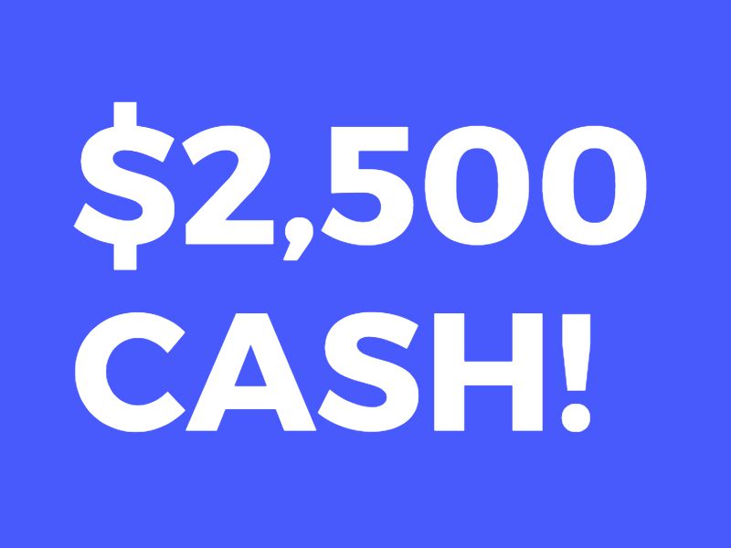 Money Talks News 2,500 Black Friday Giveaway