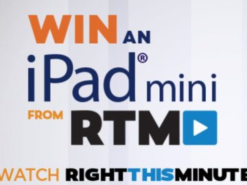 RightThisMinute iPad Mini Sweepstakes