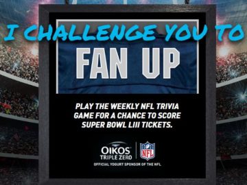 Oikos NFL Season Sweepstakes