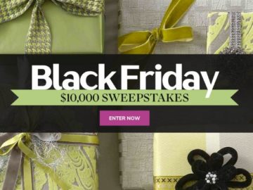 Martha Stewart Black Friday $10,000 Sweepstakes