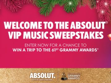 Absolut VIP Music Sweepstakes