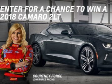 Chevrolet Win the 2018 Camaro Sweepstakes