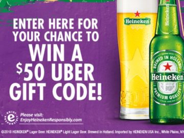 Heineken Mardi Gras Uber Sweepstakes