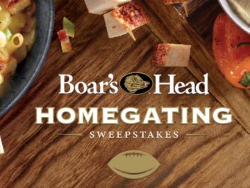 Boar’s Head Homegating Sweepstakes
