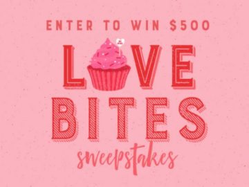Love Bites $500 Amazon Sweepstakes