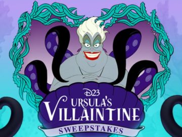 Disney Fan Club Ursula’s Villaintine Sweepstakes