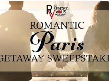 Rendezvous' Romantic Paris Getaway Sweepstakes